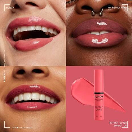 NYX Butter Gloss 36 Sorbet