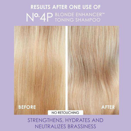 Olaplex No. 4P Blonde Enhancer Toning Shampoo