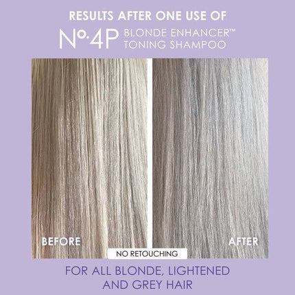 Olaplex No. 4P Blonde Enhancer Toning Shampoo