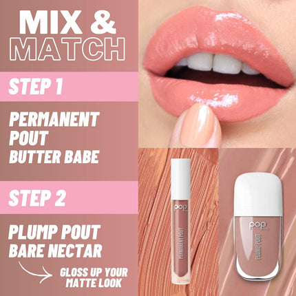POP Beauty Plump Pout Bare Nectar