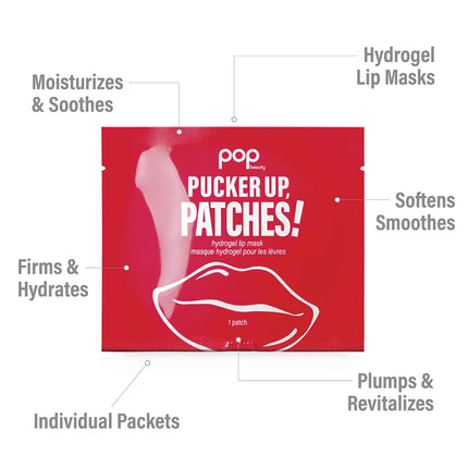 POP Beauty Pucker Up, Patches!