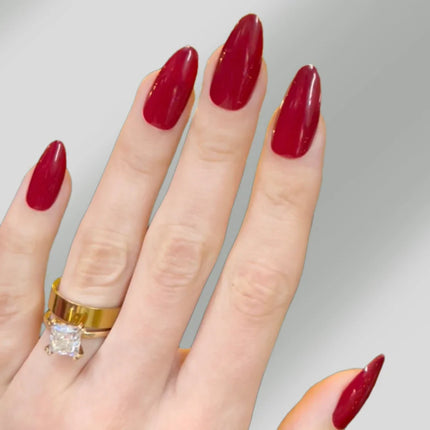 Paint Lab True Red Press-on Nails