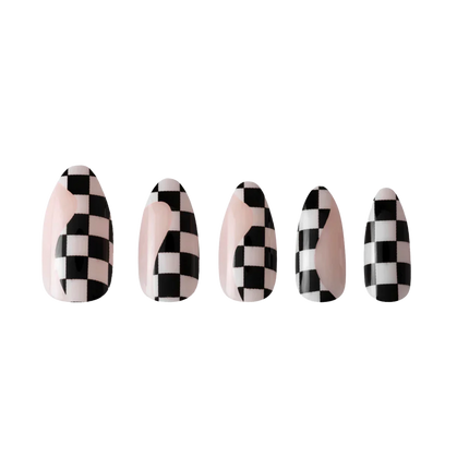 Paintlab Checkmate Press-on Nails