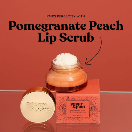 Poppy & Pout Lip Balm - Blood Orange Mint