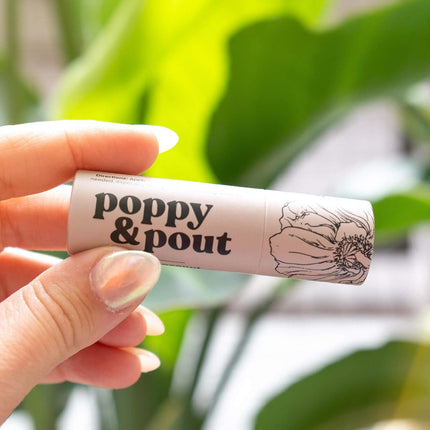 Poppy & Pout Lip Balm - Island Coconut