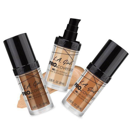 pro coverage illuminating foundation - la girl cosmetics - foundation