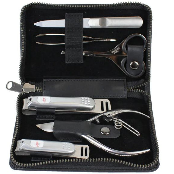 Seki Edge Craftsman Luxury 6-Piece Grooming Kit (SS-3103)