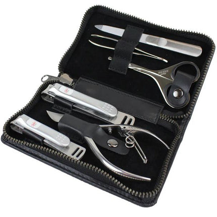 Seki Edge Craftsman Luxury 6-Piece Grooming Kit (SS-3103)