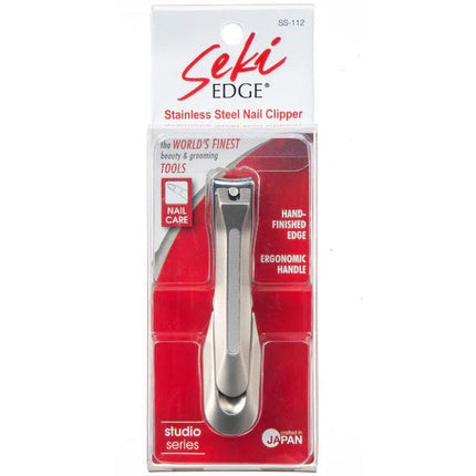 Seki Edge Stainless Steel Toenail Clipper (SS-112)