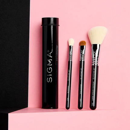 Sigma Essential Trio Brush Set - Black