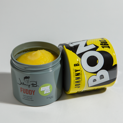 Johnny B Fuddy Matte Styling Gel 16oz Bonus Size