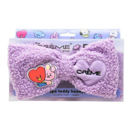 The Creme Shop BT21 BABY Plush Spa Teddy Headyband - Starstruck Purple