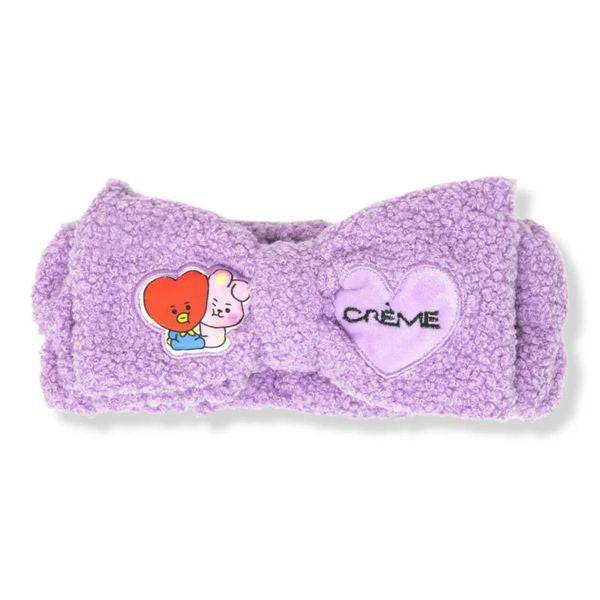 The Creme Shop BT21 BABY Plush Spa Teddy Headyband - Starstruck Purple