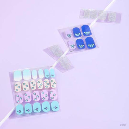 The Crème Shop BT21 KOYA Peri-Twinkle Gel Nail Strips (Set of 35) 3