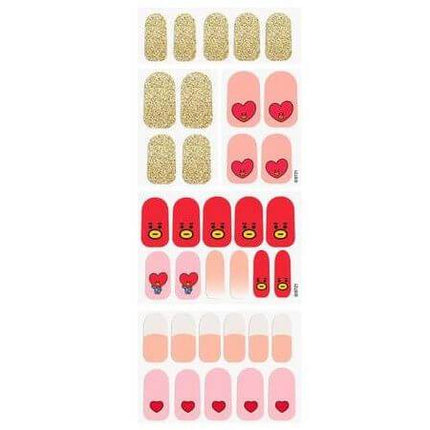 The Crème Shop BT21 TATA Galactic Love Gel Nail Strips Set of 35 3The Crème Shop BT21: TATA Galactic Love Gel Nail Strips (Set of 35)