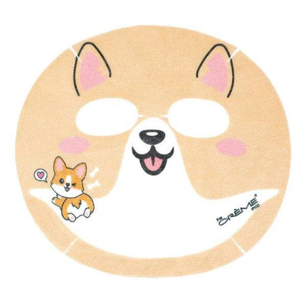 The Creme Shop Be Juicy, Skin! Animated Corgi Face Mask