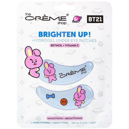 The Creme Shop Brighten Up COOKY Hydrogel Under Eye Patches | Smoothing & Firming