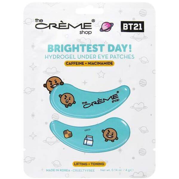 The Creme Shop Brightest Day! SHOOKY Hydrogel Under Eye Patches | Lifting & Toning