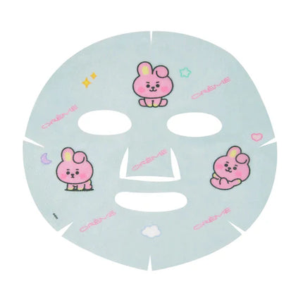 The Creme Shop FLAWLESS Like Baby COOKY Printed Essence Sheet Mask - Squalane, Xylitol, Peach Ceramides