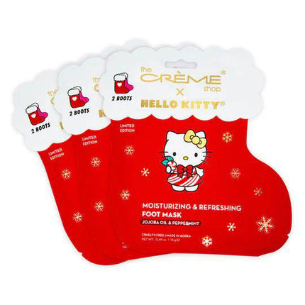 The Creme Shop Hello Kitty Minty Fresh Soles Foot Mask