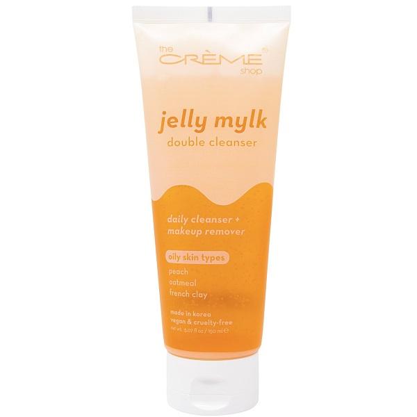 The Creme Shop Jelly Mylk Double Cleanser | Peach + Oatmeal + French Clay