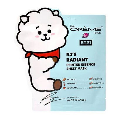 The Creme Shop RJS RADIANT Printed Essence Sheet Mask 