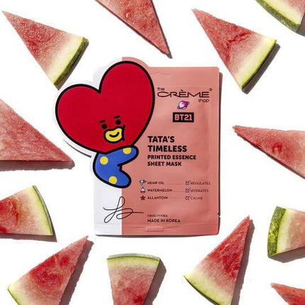 The Creme Shop TATAS TIMELESS Printed Essence Sheet Mask 