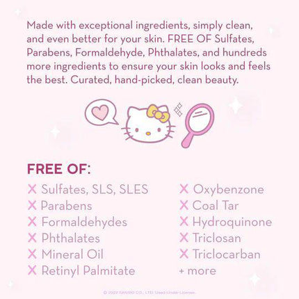 The Creme Shop X Hello Kitty 24/7 Hydration Lock Lightweight Moisturizer - Klean Beauty