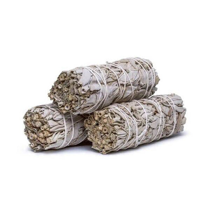 White Sage Smudge Sticks 4" - HB Beauty Bar