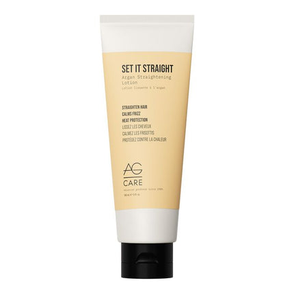 AG Care Set It Straight Argan Straightening Lotion