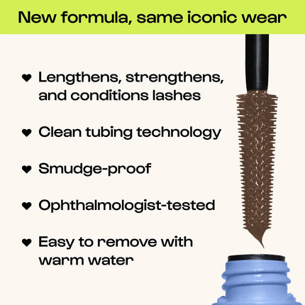 Alleyoop Brown Go the Distance Lengthening & Strengthening Tubing Mascara