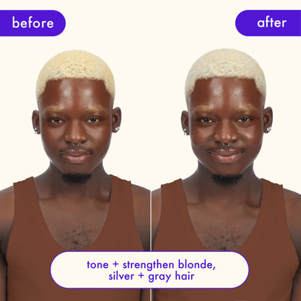 Amika Bust Your Brass Cool Blonde Repair Shampoo
