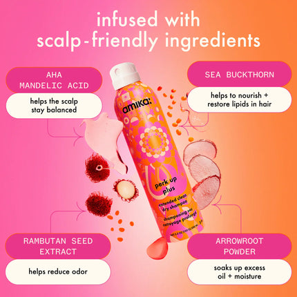 Amika Perk Up Plus Extended Clean Dry Shampoo