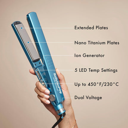 BaBylissPRO Nano Titanium™ 1¼" Ionic Straightener