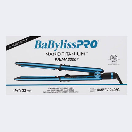 Nano Titanium Limited Edition Black & Blue 1 14 Prima3000® Styling Iron