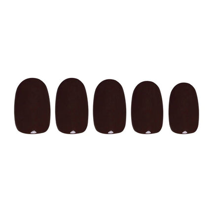 Glamnetic Bark Brown Press On Nails