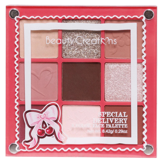 Beauty Creations Xmas Special Delivery 9 Colors Face Palette