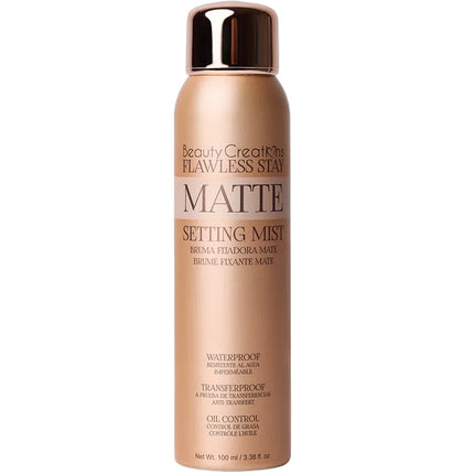 Beauty Creations Flawless Stay Aerosol Face Mist - Matte Setting Mist