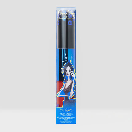 Beauty Creations x Coraline Stay Forever Lip Stain & Lip Gloss Duo - Not My Mother/Disobey