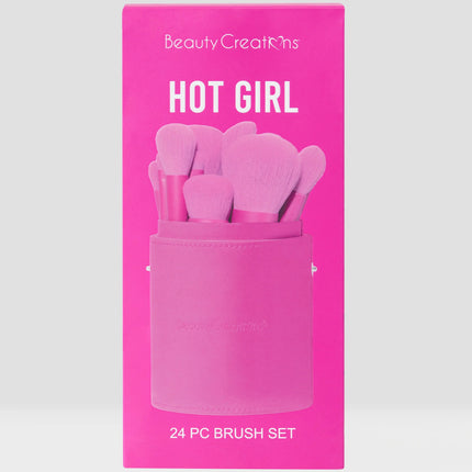 Beauty Creations Hot Girl 24 PC Brush Set