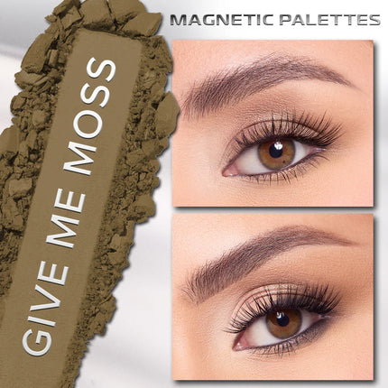 Beauty Creations Magnetic Palettes Give Me Moss Swatch