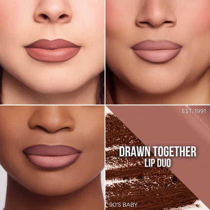 Beauty Creations Rugrats x Beauty Creations Drawn Together Lip Duo