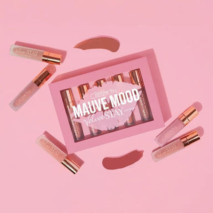Beauty Creations Velvet Stay Lip Paint Set - Mauve Mood