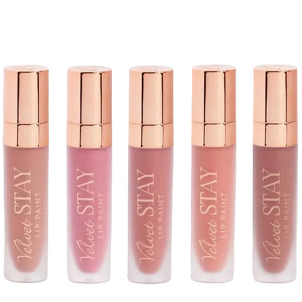 Beauty Creations Velvet Stay Lip Paint Set - Mauve Mood