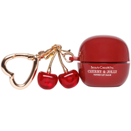 Beauty Creations Xmas Cherry & Jolly Keychain Tinted Lip Balm