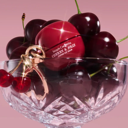 Beauty Creations Xmas Cherry & Jolly Keychain Tinted Lip Balm