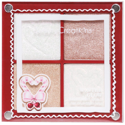 Beauty Creations Xmas Winter Glow Highlighter Quad