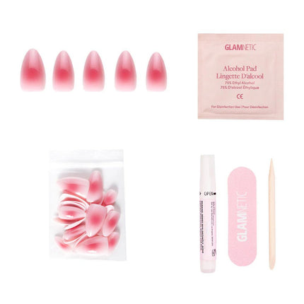 Glamnetic Blushing Aura Press On Nails