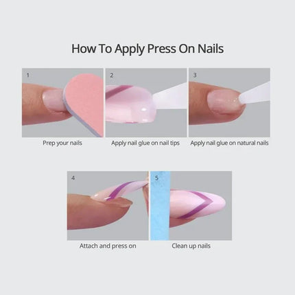 BTARTBOXNAILS Blackberry Square Nails - Soft Gel Press On