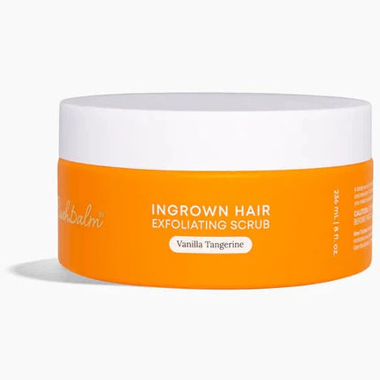 Bushbalm Vanilla Tangerine Ingrown Hair Exfoliating Scrub